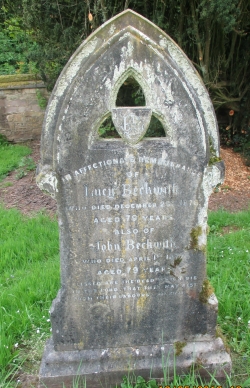 Beckwith headstone