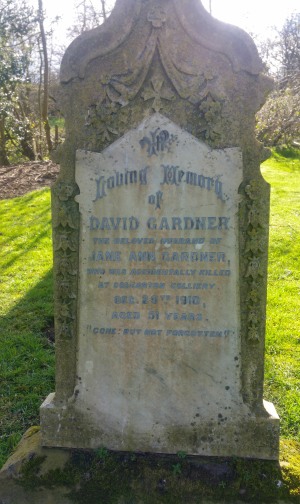 David Gardner gravestone