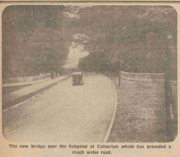 Coleorton Fishpond Bridge 1939