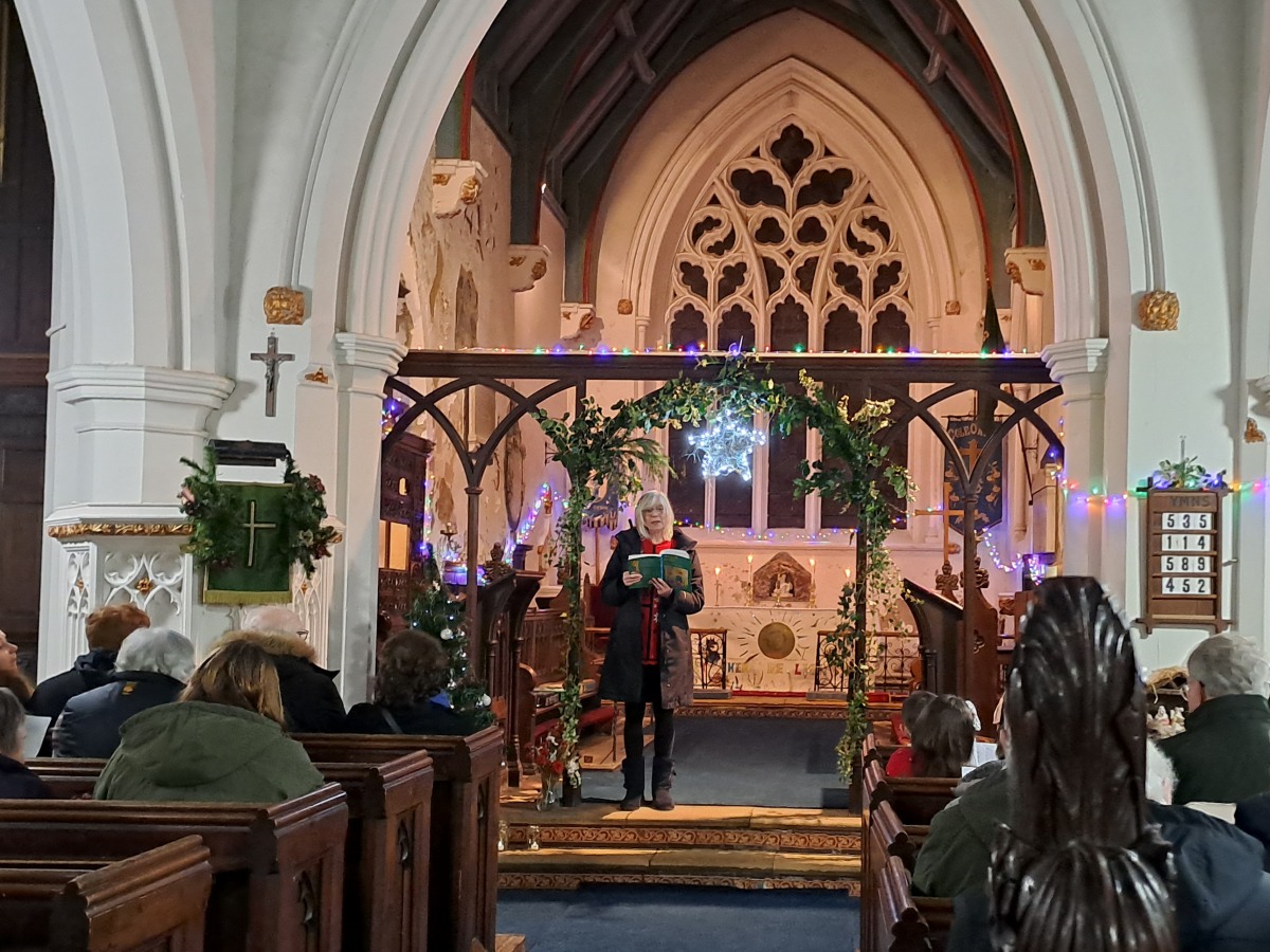 Carol service at St Mary's