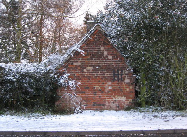 Bakehouse in the snow