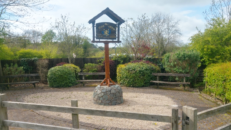 Repaired Sign