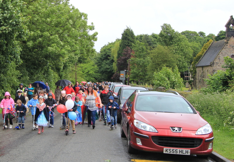 Diamond Jubilee parade