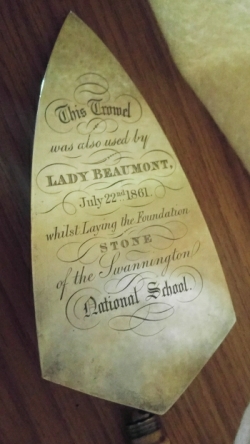 Swannington inscription